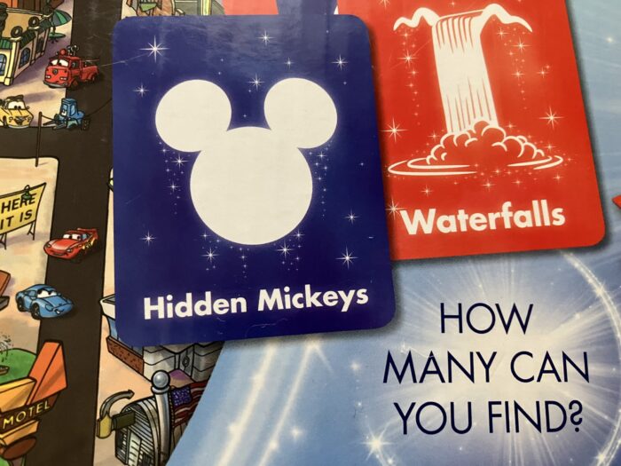 Cards from Disney Eye Found It Game.